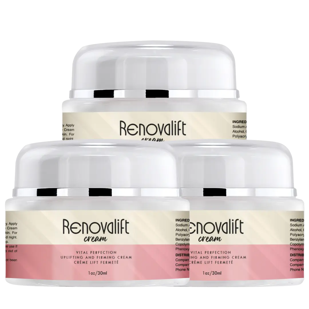 RenovaLift Cream jars.